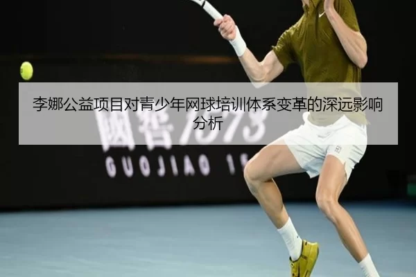 李娜公益项目对青少年网球培训体系变革的深远影响分析